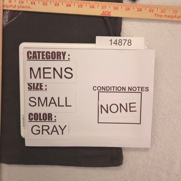 The Rolling Stones Band Crew Neck Short Sleeve T Shirt Mens Size Small S Gray - Picture 8 of 9